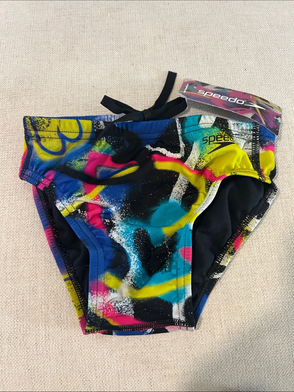 Speedo Heart-istic One Brief, Youth boys, Size 24, NWT